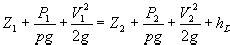 bernoulli equation for centrifugal pump|bernoulli's equation with head loss.